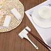 Porcelain Chopsticks Rest Dinner Spoon Stand Knife Fork Holder DJEW-WH0063-26-4