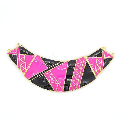 Alloy Enamel Moon Links ENAM-J125-02G-1