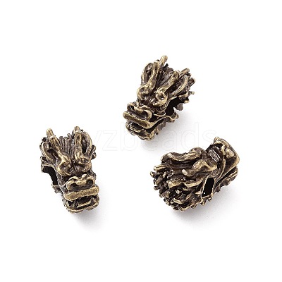 Tibetan Style Alloy Beads X-PALLOY-F257-03AB-1