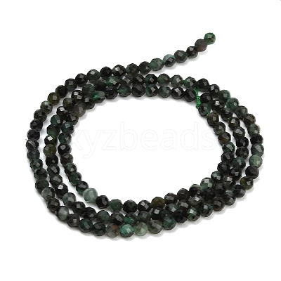 Natural Emerald Beads Strands GG-CBA77FB-B13-3mm-1