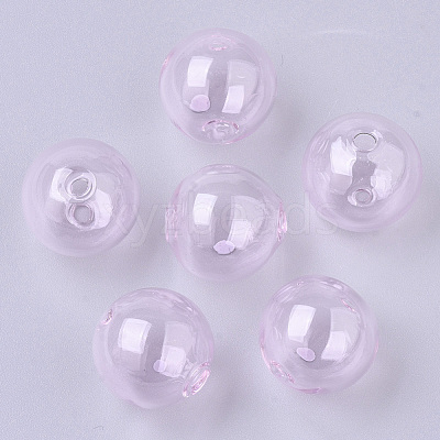 Handmade Blown Glass Beads BLOW-T001-32B-07-1