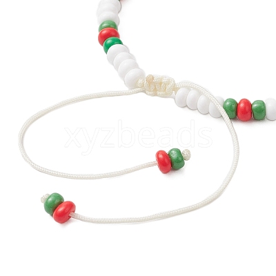 9Pcs Fruit Theme Alloy Enamel Charm Bracelets BJEW-MZ00206-07-1