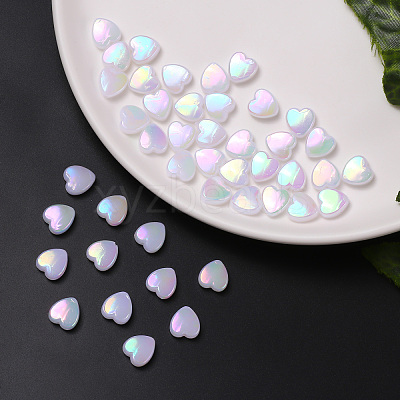100Pcs Eco-Friendly Transparent Acrylic Beads TACR-YW0001-07H-1