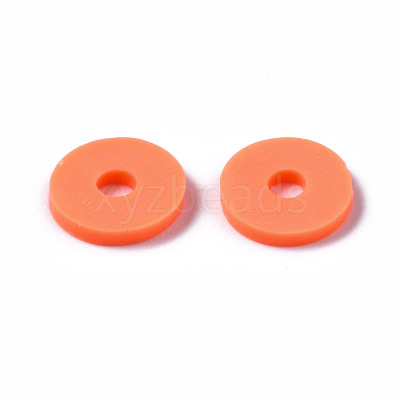 Handmade Polymer Clay Beads CLAY-R067-8.0mm-B12-1