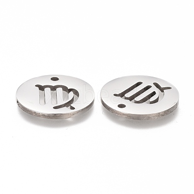 Tarnish Resistant 201 Stainless Steel Pendants STAS-Z001-B-02P-1