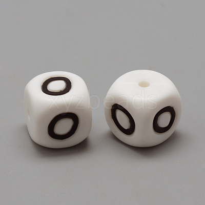 Food Grade Eco-Friendly Silicone Beads X-SIL-R001-O-1