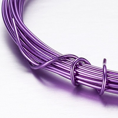 Round Aluminum Craft Wire AW-D009-1mm-10m-11-1