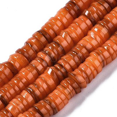 Natural Freshwater Shell Beads Strands SHEL-Q024-001G-1