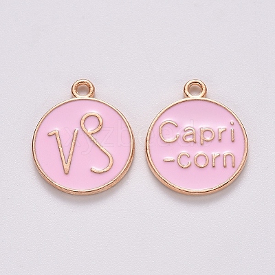 Alloy Enamel Pendants LS-X-ENAM-S124-01B-09E-1