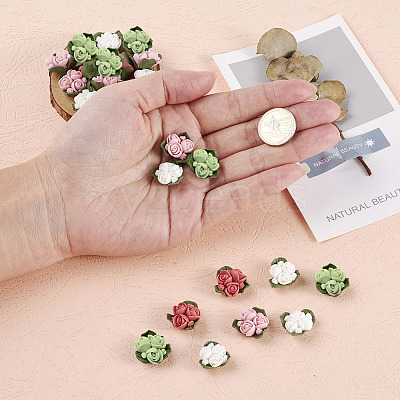 Handmade Porcelain Cabochons PORC-TA0001-02-1