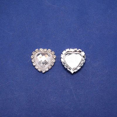 Acrylic Rhinestone Cabochons FIND-WH0096-68S-1