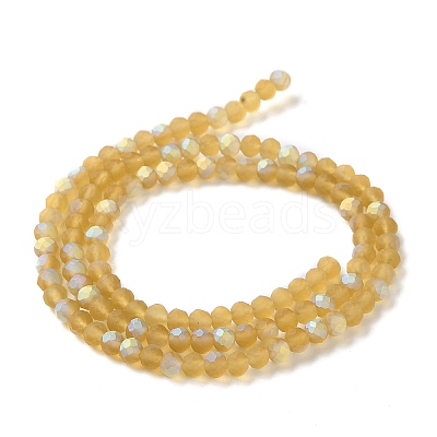 Transparent Glass Beads Strands LS-EGLA-A034-T4mm-MB04-1