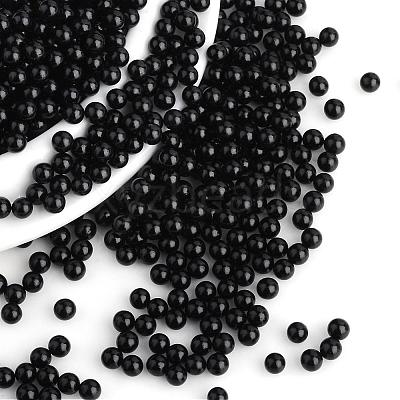 Imitation Pearl Acrylic Beads OACR-S011-4mm-Z25-1