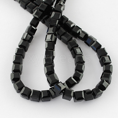 Glass Bead Strands GLAA-R041-8x8mm-20-1
