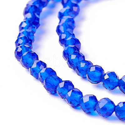 Transparent Glass Beads Strands GLAA-C019-01B-03-1