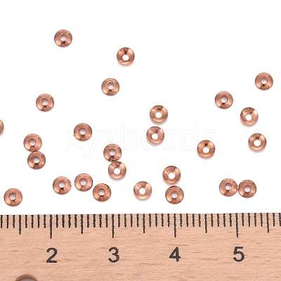 Brass Tiny Bead Cones X-KK-O043-04RG-1