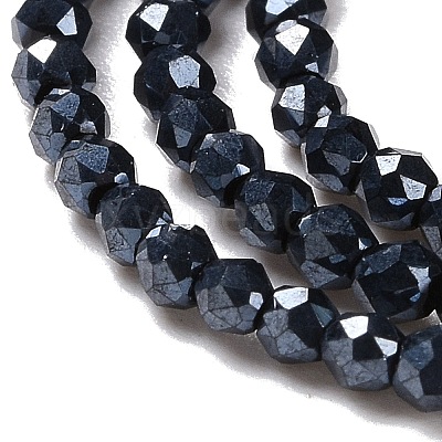 Electroplate Glass Beads Strands LS-GLAA-H021-01A-FP02-1