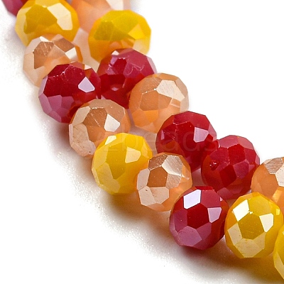 Glass Beads Strands LS-EGLA-A034-M4mm-22-1