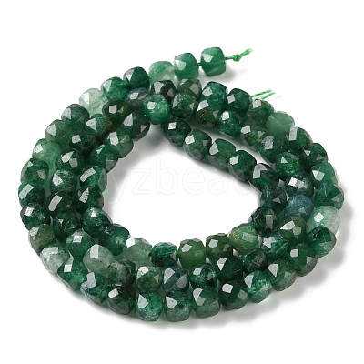 Natural Fuchsite Beads Strands GG-CBAE031-B02-1