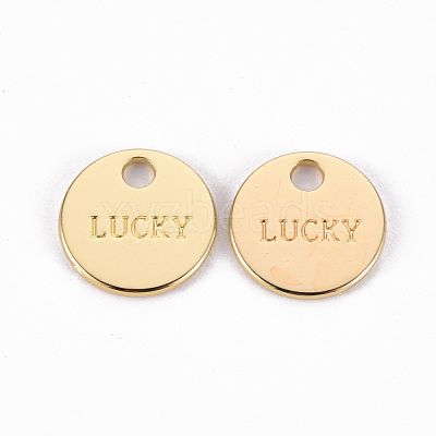 Rack Plating Alloy Charms X-PALLOY-N155-87-RS-1