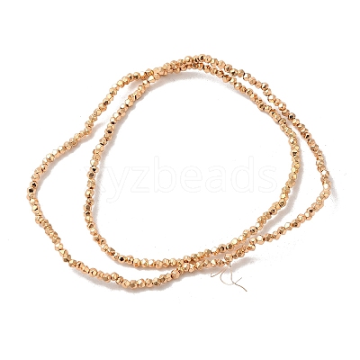 Electroplated Synthetic Non-magnetic Hematite Beads Strands G-I364-O01-LG-1