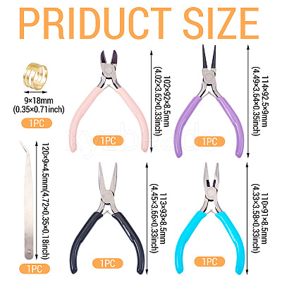 45# Steel Jewelry Pliers PT-TAC0001-001-1