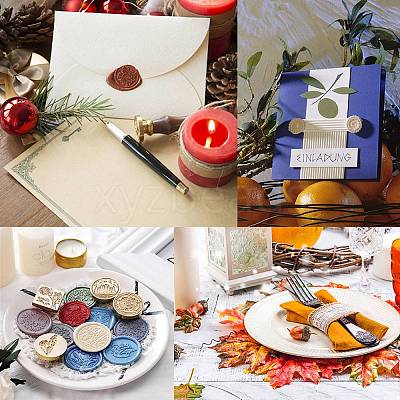 Sealing Wax Particles Kits for Retro Seal Stamp DIY-CP0003-60K-1