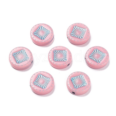 Opaque Acrylic Beads LS-OACR-G016-07J-1