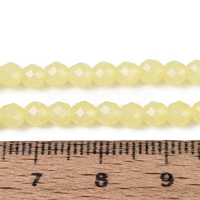 Imitation Jade Glass Beads Strands LS-GLAA-T028-4mm-11H-1