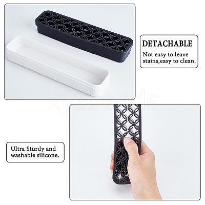 Multipurpose Silicone Storage Box AJEW-GF0002-03A-1
