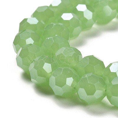 Electroplate Glass Beads Strands LS-EGLA-A035-J10mm-A01-1