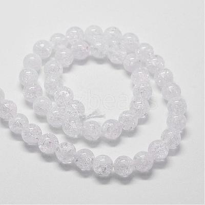 Natural Crackle Quartz Beads Strands G-D840-01-14mm-1