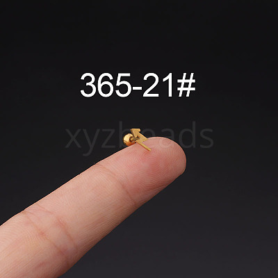316L Surgical Stainless Steel Cartilage Earrings WG35966-21-1