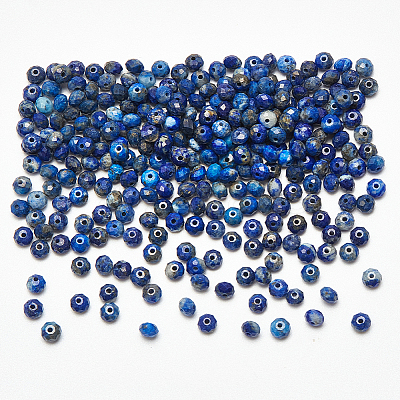 2 Strands Natural Lapis Lazuli Beads Strands G-NB0005-77-1