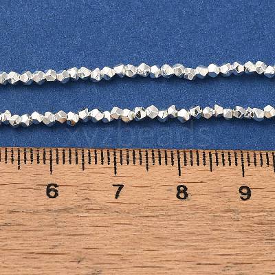 Electroplated Synthetic Non-magnetic Hematite Beads Strands G-I364-O01-S-1
