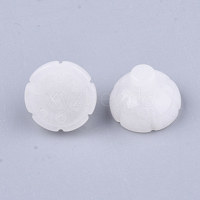 Natural White Jade Pendants G-S349-11G-1