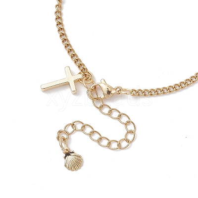 304 Stainless Steel Cable Chains Bracelets for Women BJEW-JB12448-01-1