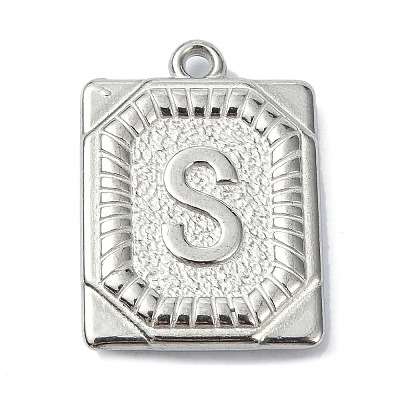 Anti-Tarnish 304 Stainless Steel Pendants STAS-U033-01P-S-1