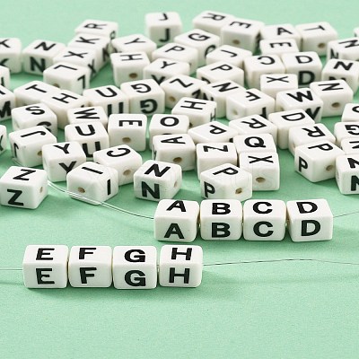 20Pcs Porcelain Beads PORC-FS0001-08Q-1