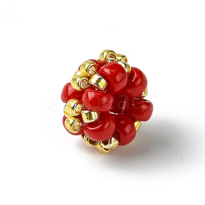 MIYUKI Round Rocailles Seed Beads Beaded Charms PALLOY-MZ00207-1