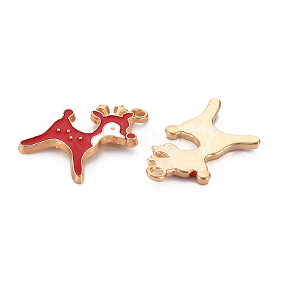 Alloy Enamel Pendants ENAM-N054-012E-1