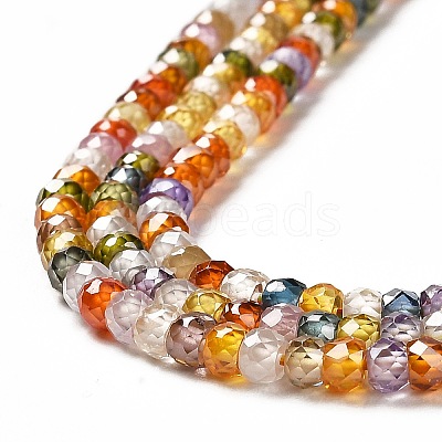 Cubic Zirconia Bead Strands X-ZIRC-G001-01L-1