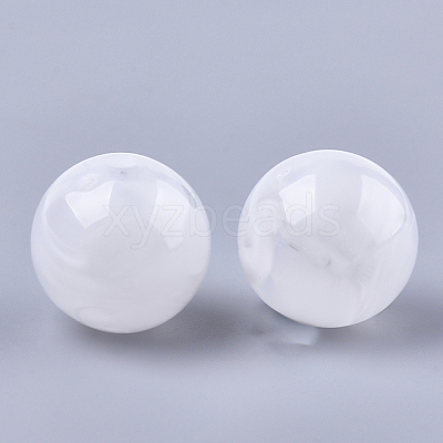 Acrylic Beads OACR-T008-11B-09-1