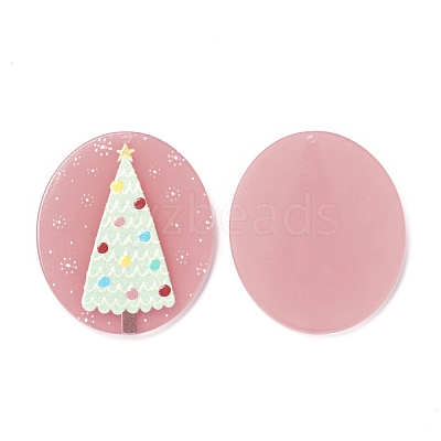 Christmas Theme 3D Printed Resin Pendants RESI-I036-10-1