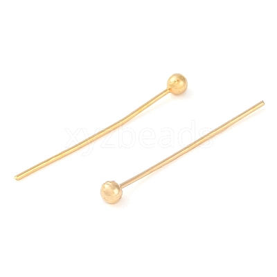 Brass Ball Head Pins KK-N254-49A-G-1