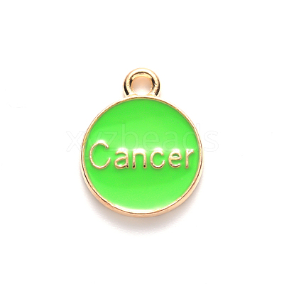 Alloy Enamel Pendants ENAM-S124-01B-06D-1