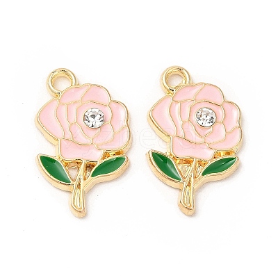Alloy Enamel Pendants ENAM-C005-32G-02-1