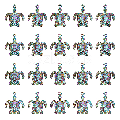 Plated Alloy Pendants FIND-CA0008-28-1