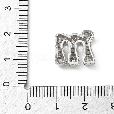 Brass Micro Pave Cubic Zirconia Pendants KK-A300-02P-M-1