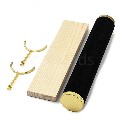 Velvet T Bar Bracelet Holder Stand BDIS-F004-02B-1
